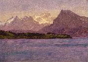 Alaskan Coastal Range Albert Bierstadt